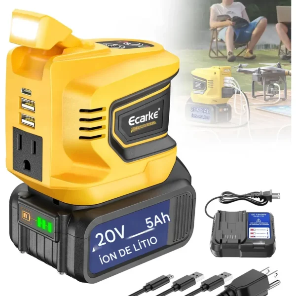 Inversor de Energia Veicular Portátil 200W