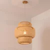 Lustre Pendente de Bambu Modelo Rattan
