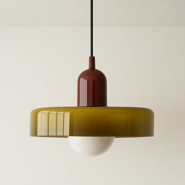 Luminária Pendente Nórdica Bicolor