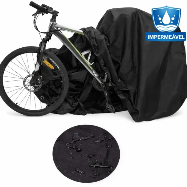 Capa Impermeável para Bicicleta com Proteção UV