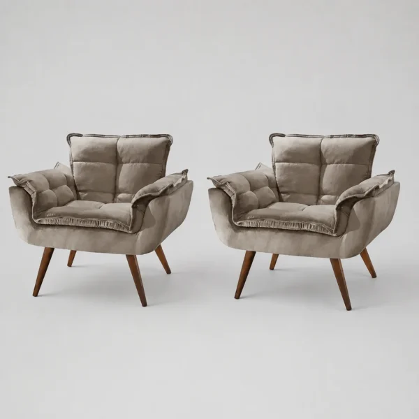 Kit 2 Poltronas Decorativas