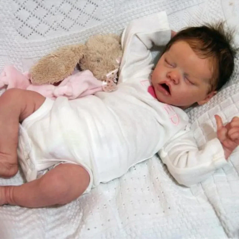 Kit Bonecas Mini Bebê Reborn com Roupinhas - Imagem 5