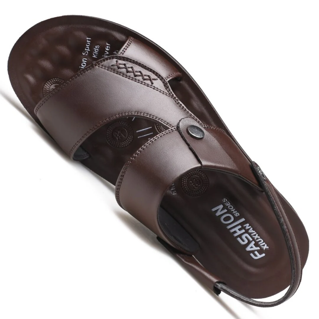 Sandália Masculina de Couro Anatômica - Imagem 7